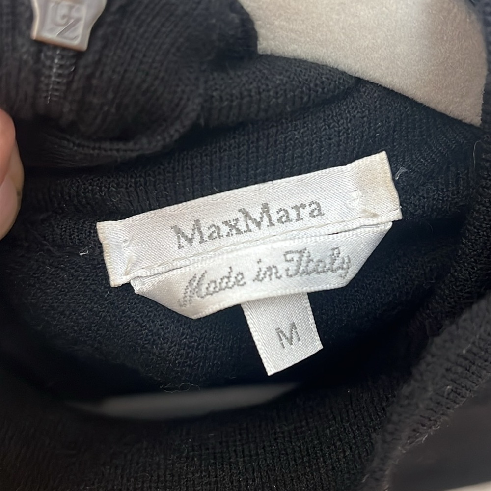 MaxMara Black Midi Sheath Dress - Picture 5 of 15